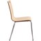 National Public Seating Cafe/Bistro Chair, Natural Seat, Natural Back, 21 1/2 in W 23 1/4 in L 33 7/8 in H, Armless BCC22 - alternate 2